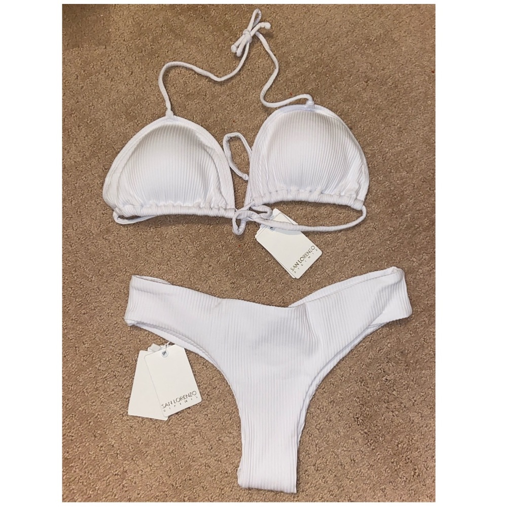 WHITE SAN LORENZO BIKIN I**BRAND NEW, UNWORN**